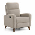 Verstellbarer Ruhesessel Polyester Beige 102x80x77cm