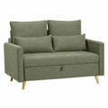 2-Sitzer Sofa Textil Grün 150x85x75 cm