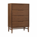 Schubladenkommode aus Holz 120x80x45cm Braun