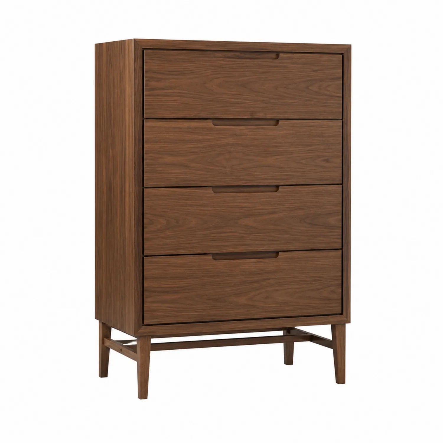 Schubladenkommode aus Holz 120x80x45cm Braun