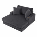 Cord-Sofamodul mit Becherhalter
