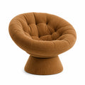 Polstersessel aus Cordstoff Braun