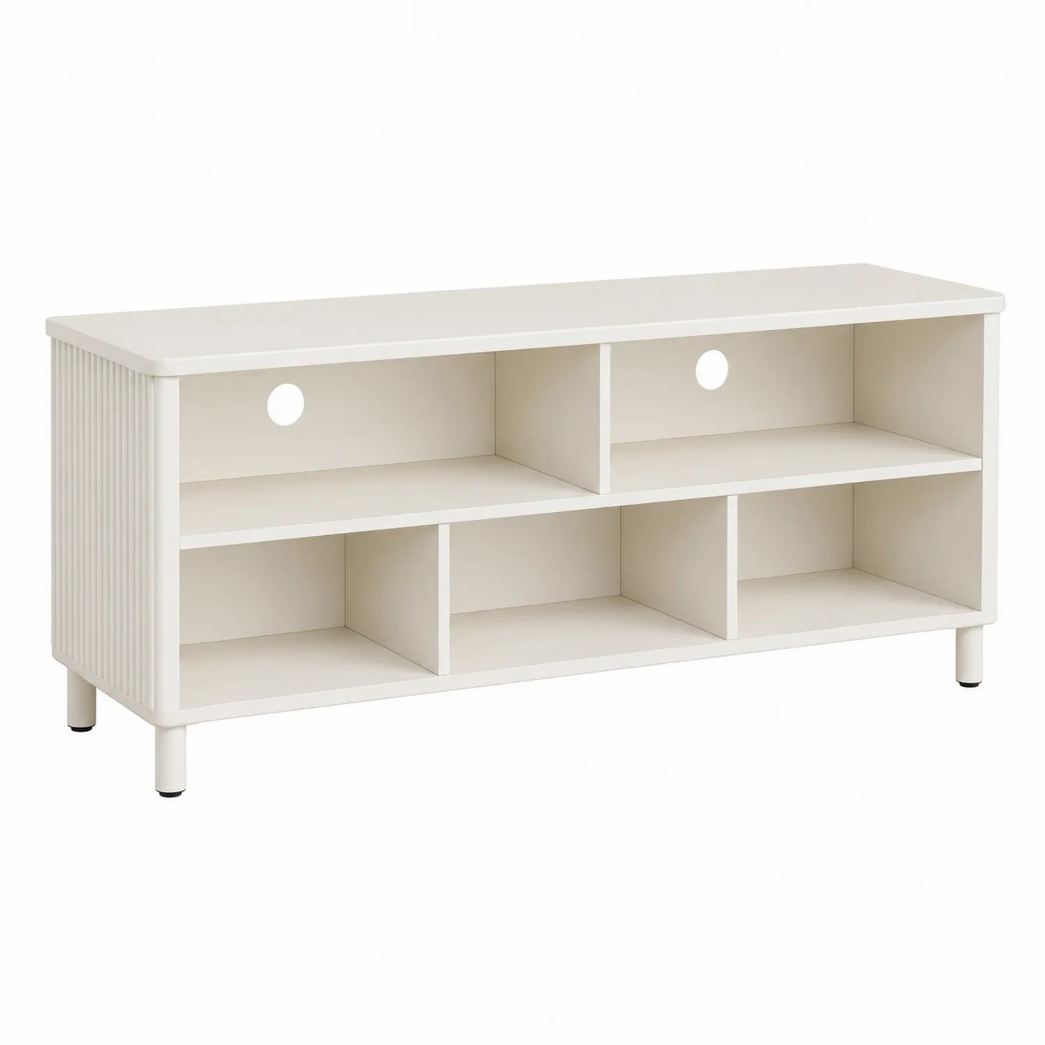 TV-Möbel Holzwerkstoff Weiß 120x40x55 cm