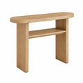 Konsolentisch Eichenholz Natur 120x40x75cm